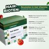 Cureveda Hair Bioten Grow Plant Based Biotin 10000 mcg Powder Supplement for Men & Women | Healthy Scalp and Hair Growth, No Added Sugar, Natural Pomegranate Flavour 30 Sachets view 2