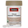Swisse Vegan Calcium + Vitamin D3 for Stronger Bones, Teeth, Muscles & Immunity - 60 Tablets (Manufactured In Australia, Vegan Source Calcium Supplement For Higher Absorption) view 1