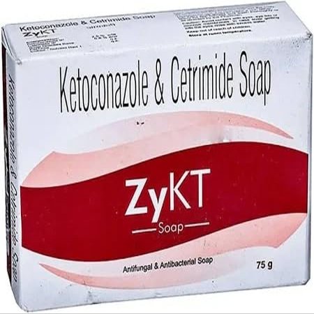 ZyKT - Bar of 75g Soap with Ketoconazole and Cetrimide