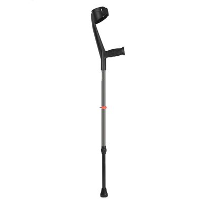 iwalk; Changing Lives Ws-101 Black Color Elbow Crutch For Walking/Patients/Fractured Leg/Injured People With Adjustable Height For Men And Women Black