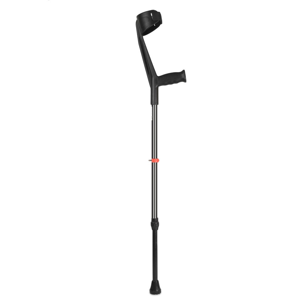 iwalk; Changing Lives Ws-101 Black Color Elbow Crutch For Walking/Patients/Fractured Leg/Injured People With Adjustable Height For Men And Women Black
