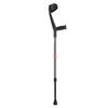 iwalk; Changing Lives Ws-101 Black Color Elbow Crutch For Walking/Patients/Fractured Leg/Injured People With Adjustable Height For Men And Women Black view 1