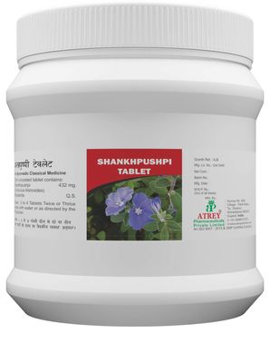 Atrey Shankhpushpi 400mg1000 Tablets