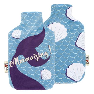 Arditex Zaska Mermaid Hot Water Bottle with Textile Cover