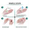 GINNI Magic Tablet Coin Tissue Mini Compressed Cotton Towel, Disposable, Biodegradable and Multi-Purpose Wipes Facial Tissues, Magic Napkin Expands With Water (2000 Pcs) view 3