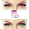 EYCOG 2 Pair Monthly Colored Contact Lenses Zero Power with 30 ml Solution (Brown-Green) view 1