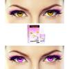 EYCOG 2 Pair Monthly Colored Contact Lenses Zero Power with 30 ml Solution (Honey-Violet) view 1