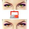 EYCOG 2 Pair Monthly Colored Contact Lenses Zero Power with 1 Lens Travel Kit (Hazel-Brown) view 1