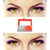 EYCOG 2 Pair Monthly Colored Contact Lenses Zero Power with 1 Lens Travel Kit (Honey-Honey) view 1