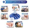 AKH69 Reusable Instant Pain Reliever Hot and Cold Pack 6 inch (Color/Design May Vary) view 3