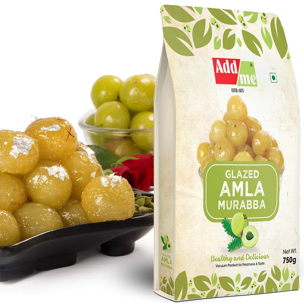 Add me Amla Murabba 750g, Pack of 1, Dry Fresh and Delicious.