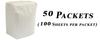 Biogreen L-fold/Table Top Napkin Refill (5000 Sheets) || Pack of 50 Packets view 1