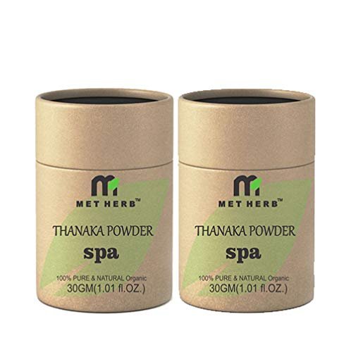 Pure & Natural Thanaka powder for permanent hair removal 30g (pack of 2)