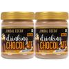 Jindal Cocoa Drinking Chocolate Mocha Powder - 400g (Pack of 2 - 200g) | Goes well with Hot or Cold Chocolate Drink | No Artificial Colours | No Artificial Preservatives | No Trans-Fat | 100% Vegetarian view 1