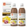 KRISHNA'S HERBAL & AYURVEDA Cholesterol Care Juice - 500 Ml (Pack Of 2) | Contains Honey With Apple Cider Ginger Garlic, Sugar Free, Helps In Digestion, Made In India view 1