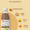 KRISHNA'S HERBAL & AYURVEDA Cholesterol Care Juice - 500 Ml (Pack Of 2) | Contains Honey With Apple Cider Ginger Garlic, Sugar Free, Helps In Digestion, Made In India view 2