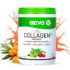 OZiva Vegan Collagen (Berry Orange) for Skin, Hair & Nails | Plant-Based Collagen Peptides Supplement for Men & Women | Non-GMO, No Sugar Added | Powder, 200g (Pack of 1) view 1