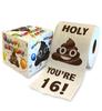 Happy 16th Birthday Toilet Paper Prank Funny Gag Gift! view 1