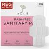 AZAH Sanitary Pads for Women Regular [Pack of 40] 100% Rash-Free sanitary napkins | 3x More Absorption, Cottony Soft and Dry Top Cover for heavy Flow | Toxin Free, Locks Odour, Leak-Proof view 1