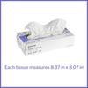 McKesson Facial Tissue, 2-Ply, White, 8.37 in x 8.07 in, 100 Count, 1 Pack view 4