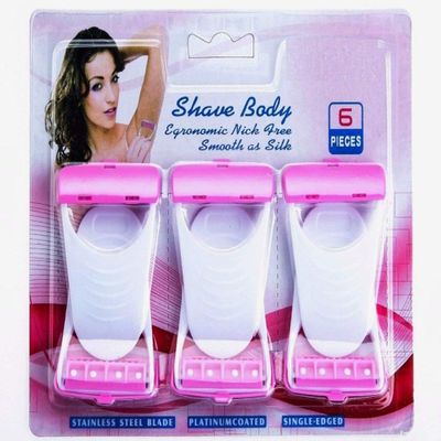 Body Shave for Silk n Smooth Skin -6 piece
