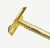 Foreign Holics Golden Brass Shaving Razor For Clean Smooth Shave For Men (1) view 3