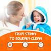 Kids Tongue Cleaner With Smiley Cover - Green view 2