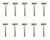 Foreign Holics Double Edge Safety Shaving Razor with Long Handle for Men (4-inch, Pack of 10) view 1