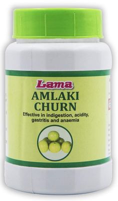 Lama 100% Natural Amlaki Churn (Emblica Officinalis Powder) - Helps in Indigestion and Enhances Immunity - 100 g (Pack of 3)