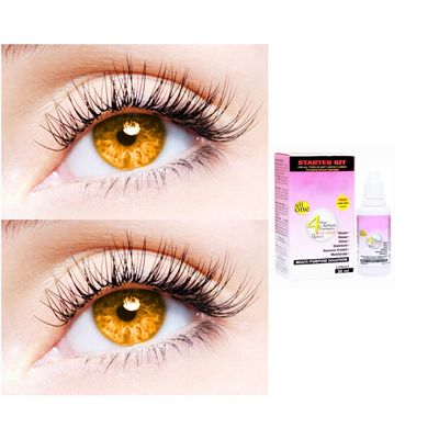 2 Pair Monthly Colored Contact Lenses Zero Power With 30 ml Solution (Honey-Honey)