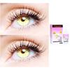 2 Pair Monthly Colored Contact Lenses Zero Power With 30 ml Solution (Gold-Gold) view 1