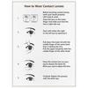 2 Pair Monthly Colored Contact Lenses Zero Power With 1 Lens Travel Kit (Violet-Honey) view 3