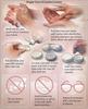 2 Pair Monthly Colored Contact Lenses Zero Power With 1 Lens Travel Kit (Light Blue-Red) view 2