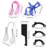 5 Pieces Nose up Lifting Clips Nose Lifter Silicone Nose Bridge Slimming Clips Beauty Clip Tools for Women view 2