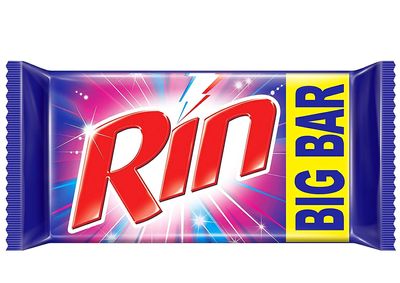Rin Detergent Bar- Value Pack Of 8 (250 g each)