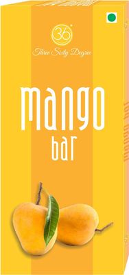 360 Three Sixty Degree Mango Fruit Bar (Pack of 5)