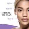 Satin Smooth EZ Grip Non-Woven Contour Facial Waxing Strips 100 ct x 2 packs view 4