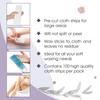 Satin Smooth Large Non-Woven Cloth Waxing Strips 100 ct x 2 packs view 2