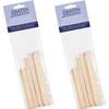 Satin Smooth Non-Woven Cloth Waxing Strips & Applicators Kit, 2 packs view 1