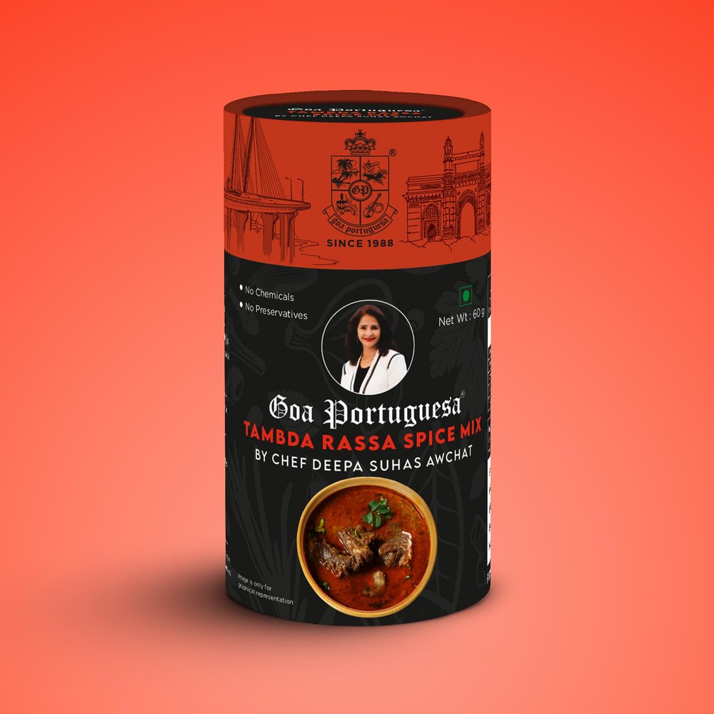 Goa Portuguesa Tambda Rassa Spice Mix 40 GMS