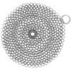 Amagabeli 7x7 316 Stainless Steel Cast Iron Cleaner Chainmail Scrubber for Cast Iron Pan Skillet Cleaner for Dishes Glass Pre-Seasoned Cast Iron Pot Seasoning Protection Cookware Accessories view 1