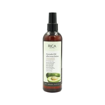 Rica Avocado After Wax Lotion for Sensitive skin with Sun flower Oil, Jojoba Oil & Vitamin E - 250ml