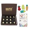 BOGATCHI Best of Luck Gifts for Exams |All The Best| Dark Chocolates, 12pcs | Free Erasers Set and Good Luck Card view 1
