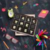 BOGATCHI Best of Luck Gifts for Exams |All The Best| Dark Chocolates, 12pcs | Free Smiley Ball and Good Luck Card view 2