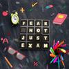 BOGATCHI All The Best Gifts for Exam|Fear Not Just Exam | Dark Chocolates, 16pcs | Free Smiley Ball and Good Luck Card view 2