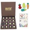 BOGATCHI All The Best Gifts|Good Luck for Exam | Dark Chocolates, 16pcs | Free Erasers Set and Good Luck Card view 1