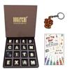 BOGATCHI All The Best Gifts for Exam|Keep Calm It's Exam | Dark Chocolates, 16pcs | Free Good Luck Ganesha Key Chain and Good Luck Card view 1