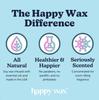 Happy Wax Wax Warmer Liner - No Mess, No Scrape Way to Remove Scented Wax - Long Lasting and Reusable Silicone! (Gray, Signature) view 4