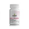 Unived Basics B12+Folate | Vitamin B12 (Methylcobalamin) with 5-MTHF BioAvailable Folate | Essential for Vegetarians | 60 Capsules view 1