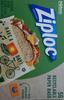 SC Johnson Ziploc Ziploc Brand Recyclable+Sealable Paper Sandwich Bags, 50 Count, 3 Inches, 17.96 Cm, Multicolor view 3
